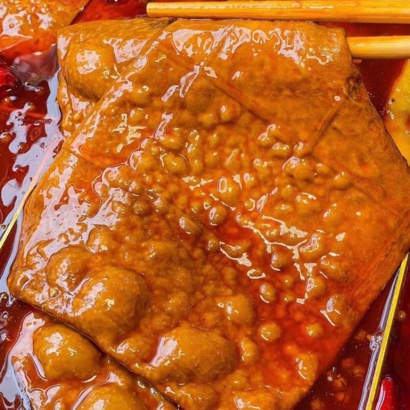 四川特产五香豆腐干烧烤新鲜火锅牛皮豆干