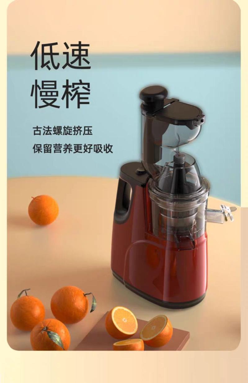 榨汁机家用渣汁分离水果全自动小型果蔬果肉多功能炸果汁机原