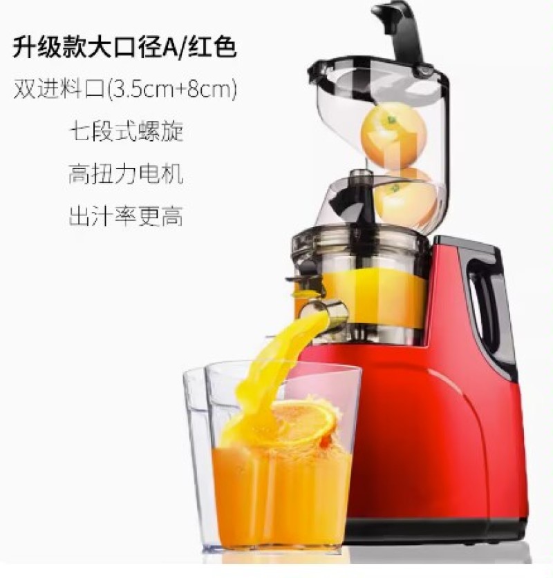 榨汁机家用渣汁分离水果全自动小型果蔬果肉多功能炸果汁机原