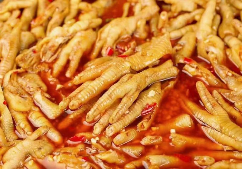 泡椒鸡爪有骨无骨鸡爪泡卤凤爪柠檬鸡爪