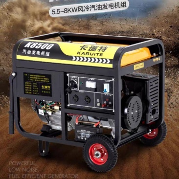 汽油发电机220V家用小型单相3KW/5/6/8/10千
