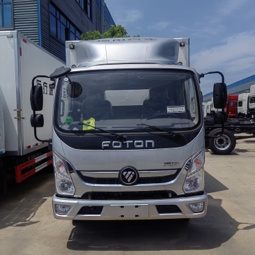蓝牌排半福田奥铃速运buff版158马力冷藏车