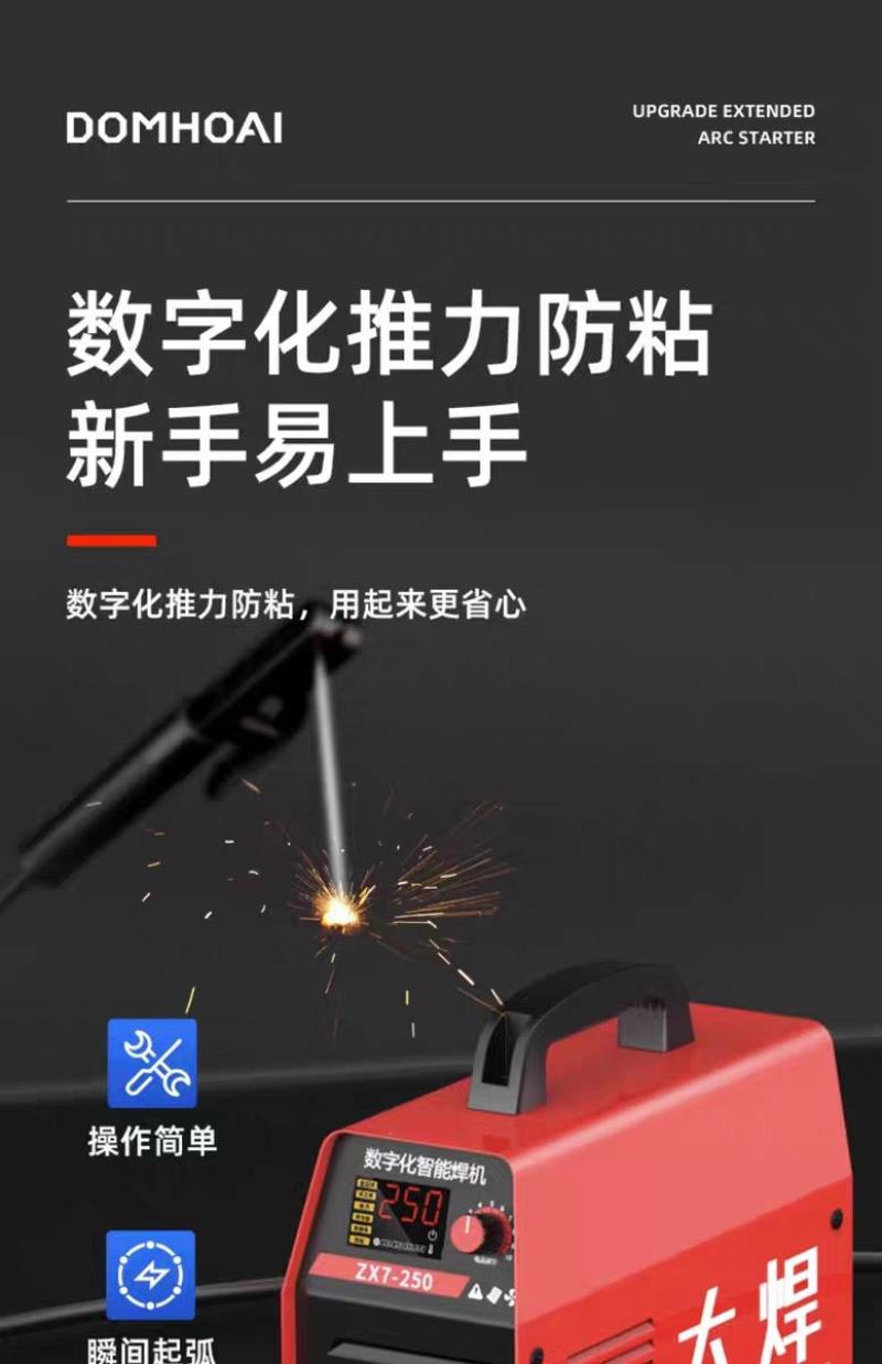 大焊电焊机220v家用小250315两用380v工业级