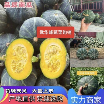 【实力】山西板栗南瓜大量上市支持散装袋装