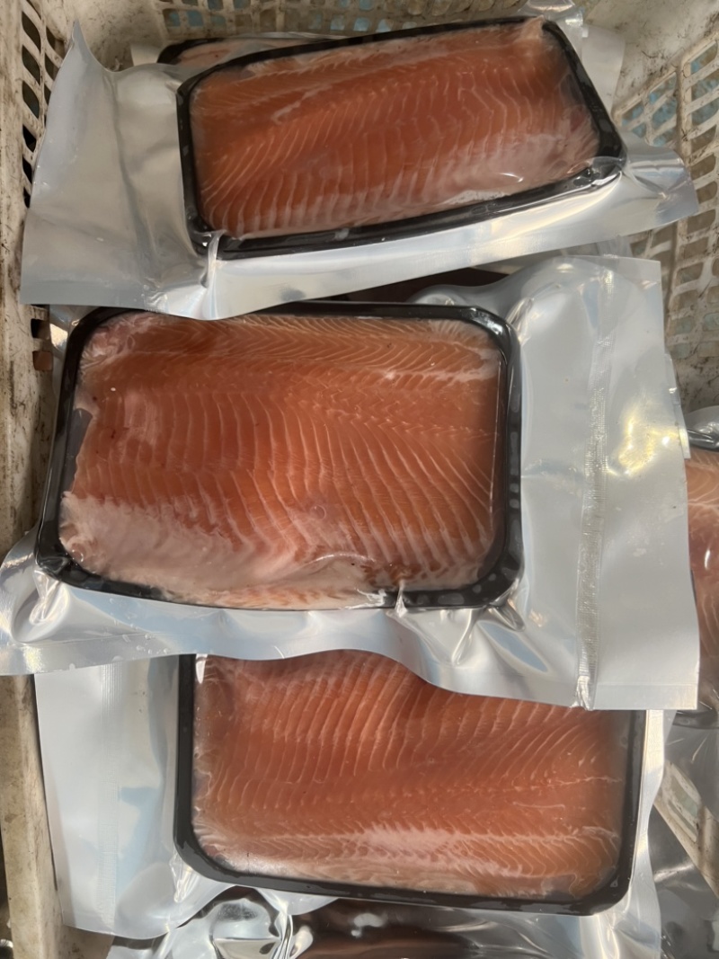 现有800份冰鲜三文鱼特价出，今天现杀的，400克25元