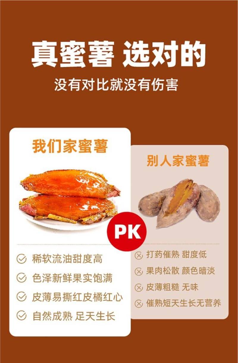 山东烟薯25号蜜薯糖心红薯新鲜番薯代发烤红薯地瓜批发