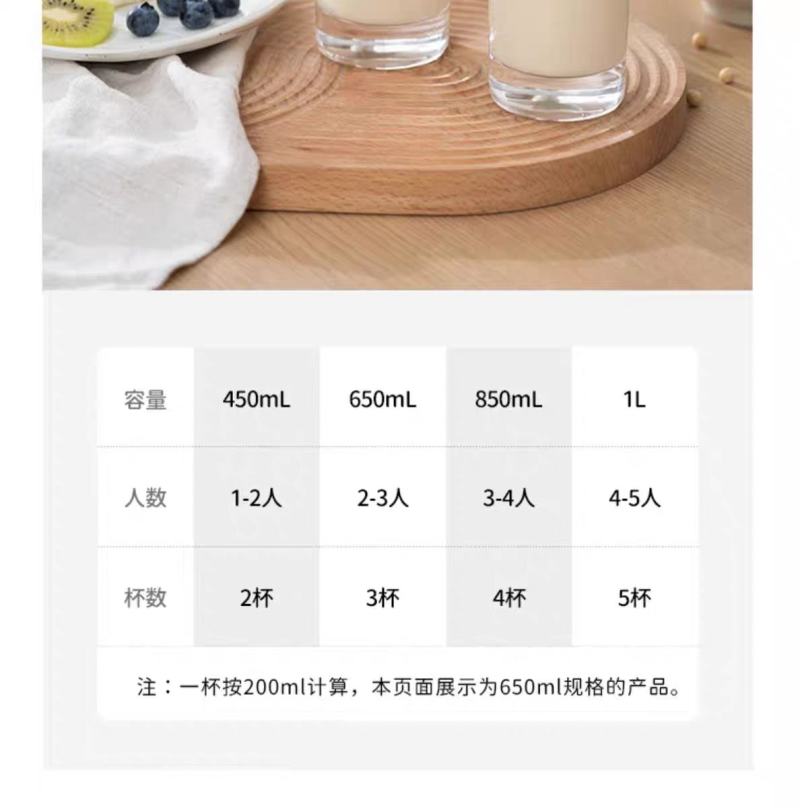 ankale豆浆机家用小型迷你全自动多功能破壁机米糊免煮
