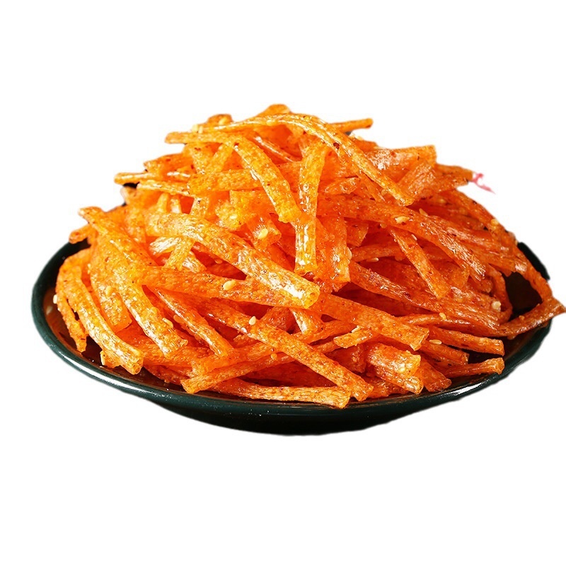 超实惠干饭零售散装辣条批发