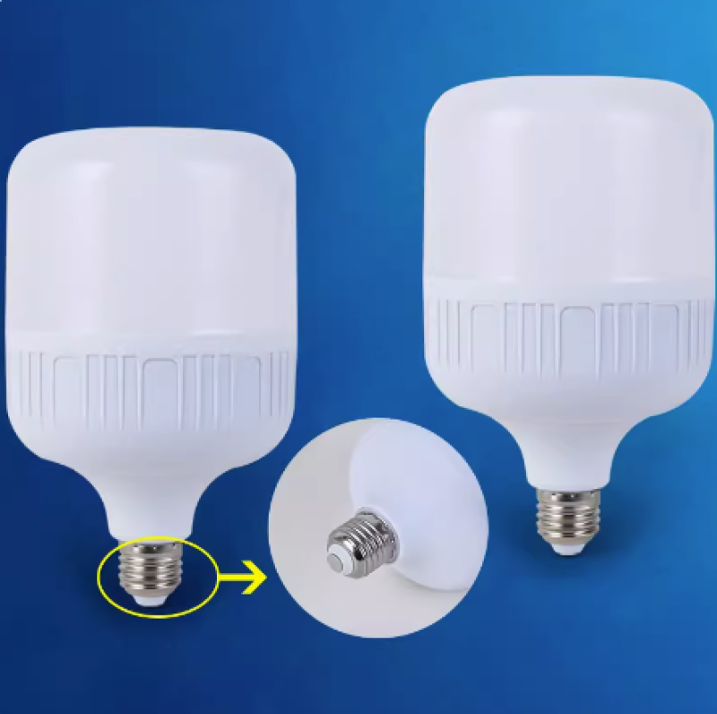 led灯泡家用E27螺口节能灯白光超亮室内护眼无频闪大功
