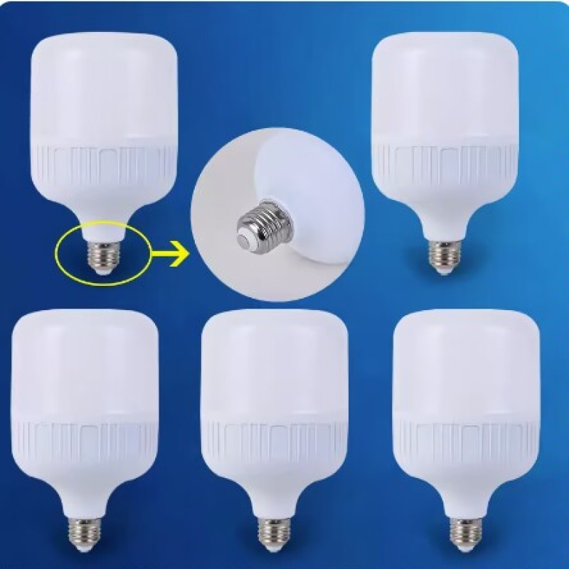 led灯泡家用E27螺口节能灯白光超亮室内护眼无频闪大功