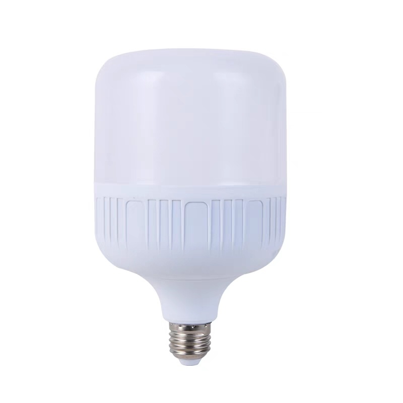 led灯泡家用E27螺口节能灯白光超亮室内护眼无频闪大功