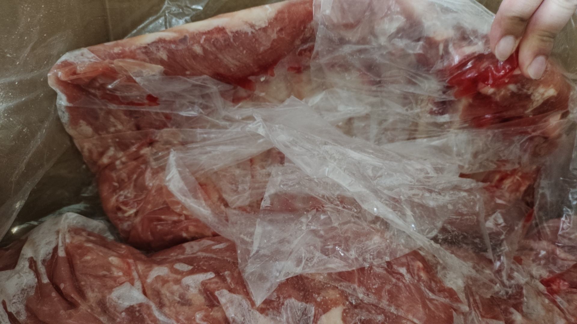三元猪肉产品展示