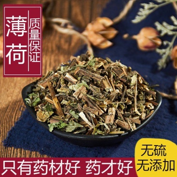 薄荷批发中药材薄荷全棵切正品新货泡水煲汤凉茶薄荷干无硫无