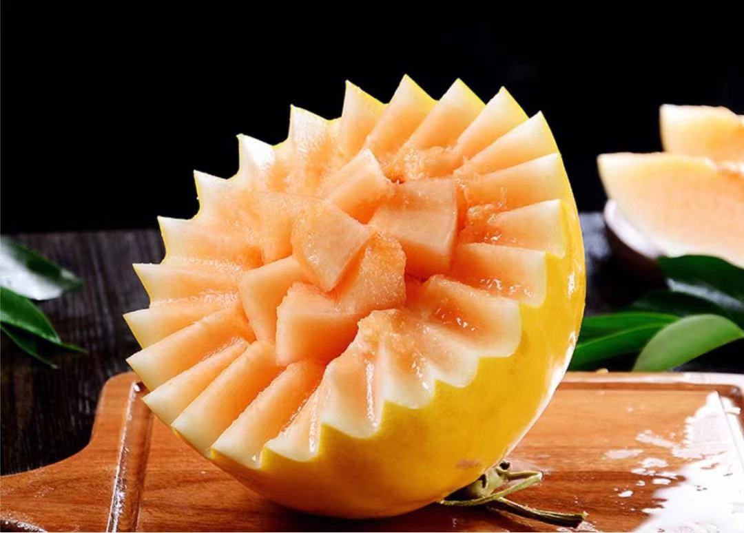 蜜瓜干成品展示图