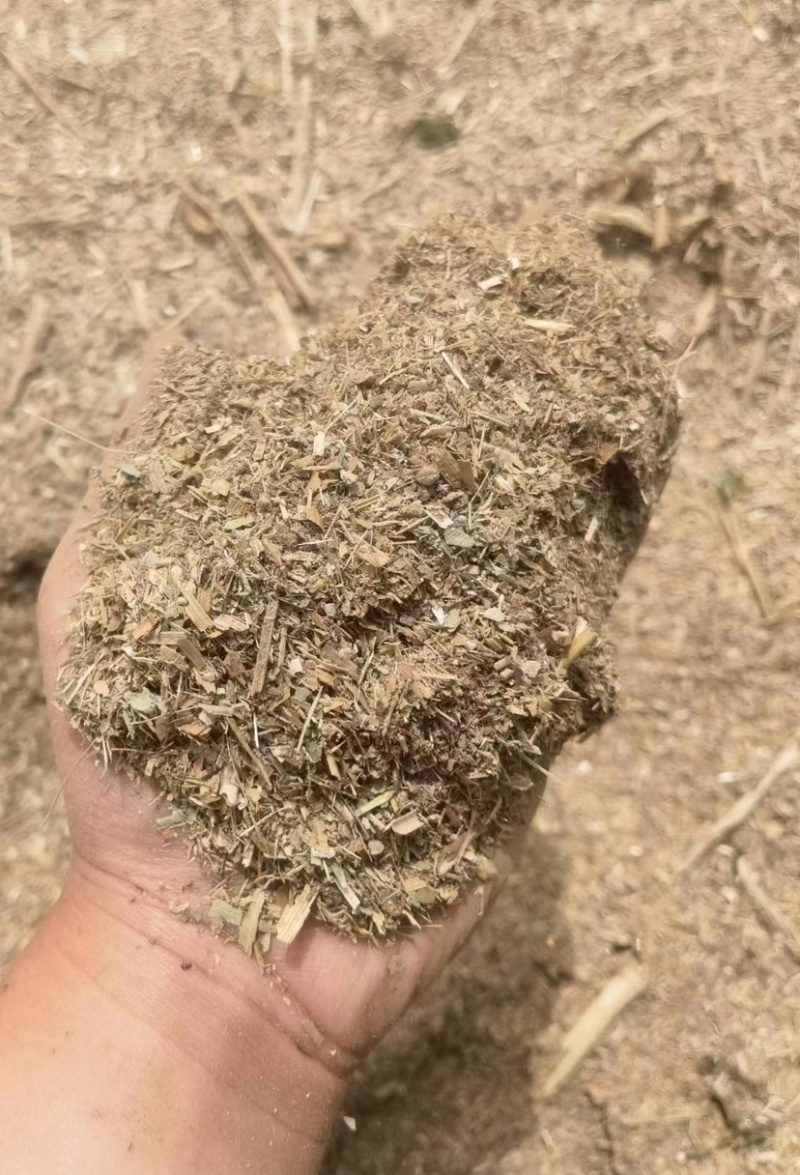小麦桔杆粉养殖场垫床料有机肥厂发酵专用常年供应货源充足！