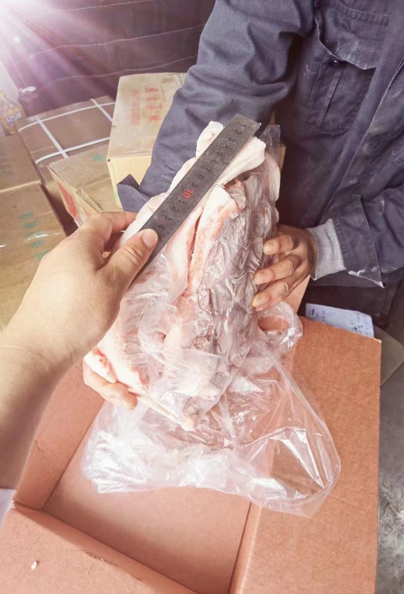 带皮后上肉