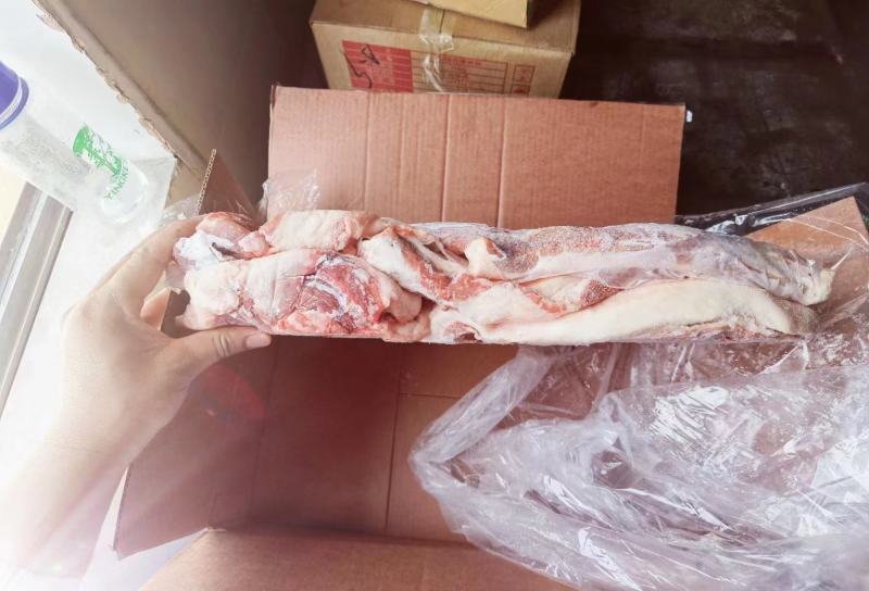 带皮后上肉
