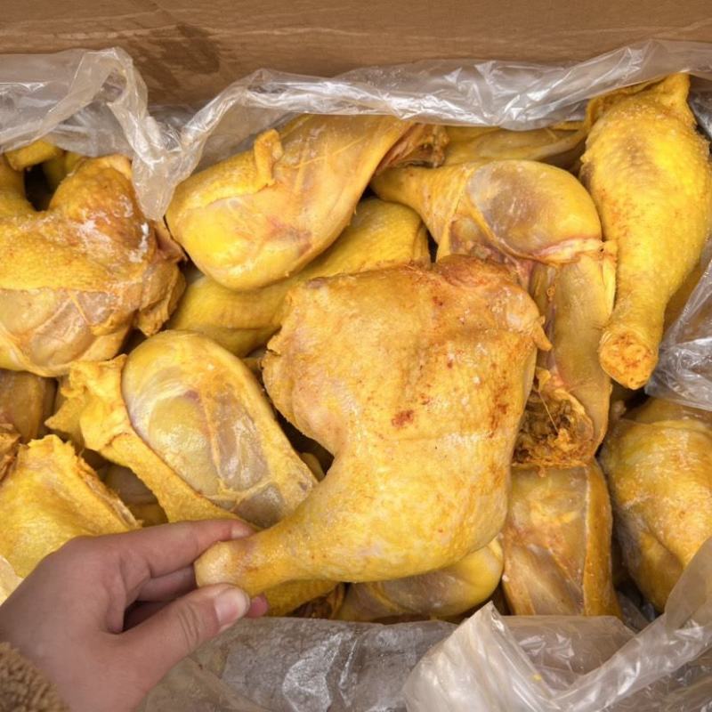 盐焗鸡腿半成品跑江湖摆摊卤菜店8成熟卤味食品