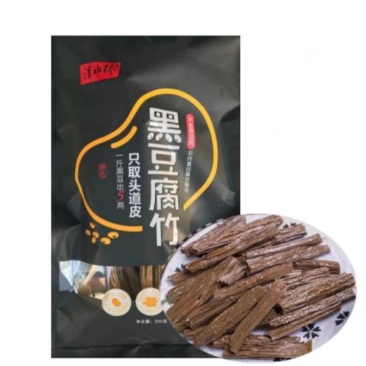 黑豆腐竹精品高端腐竹无盐无淀粉200g一袋零添加