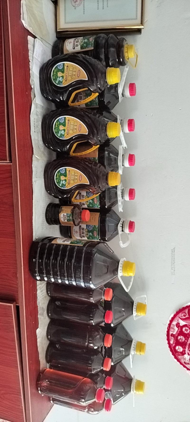 右玉老侯油坊，纯胡麻油，40多年老店，古法压榨品质保证！