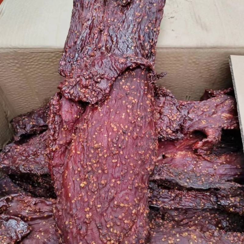 麻辣五香老厂里脊大块肉跑江湖地摊展会早市牛肉风味大块猪肉