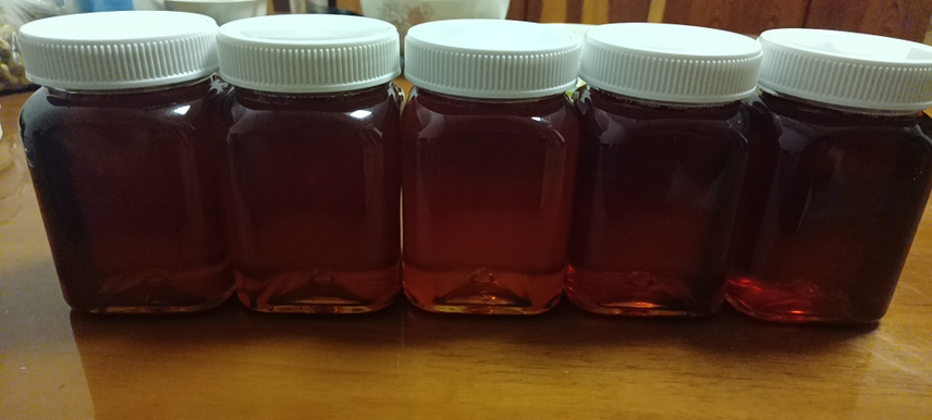 蜂蜜检测过程示意图