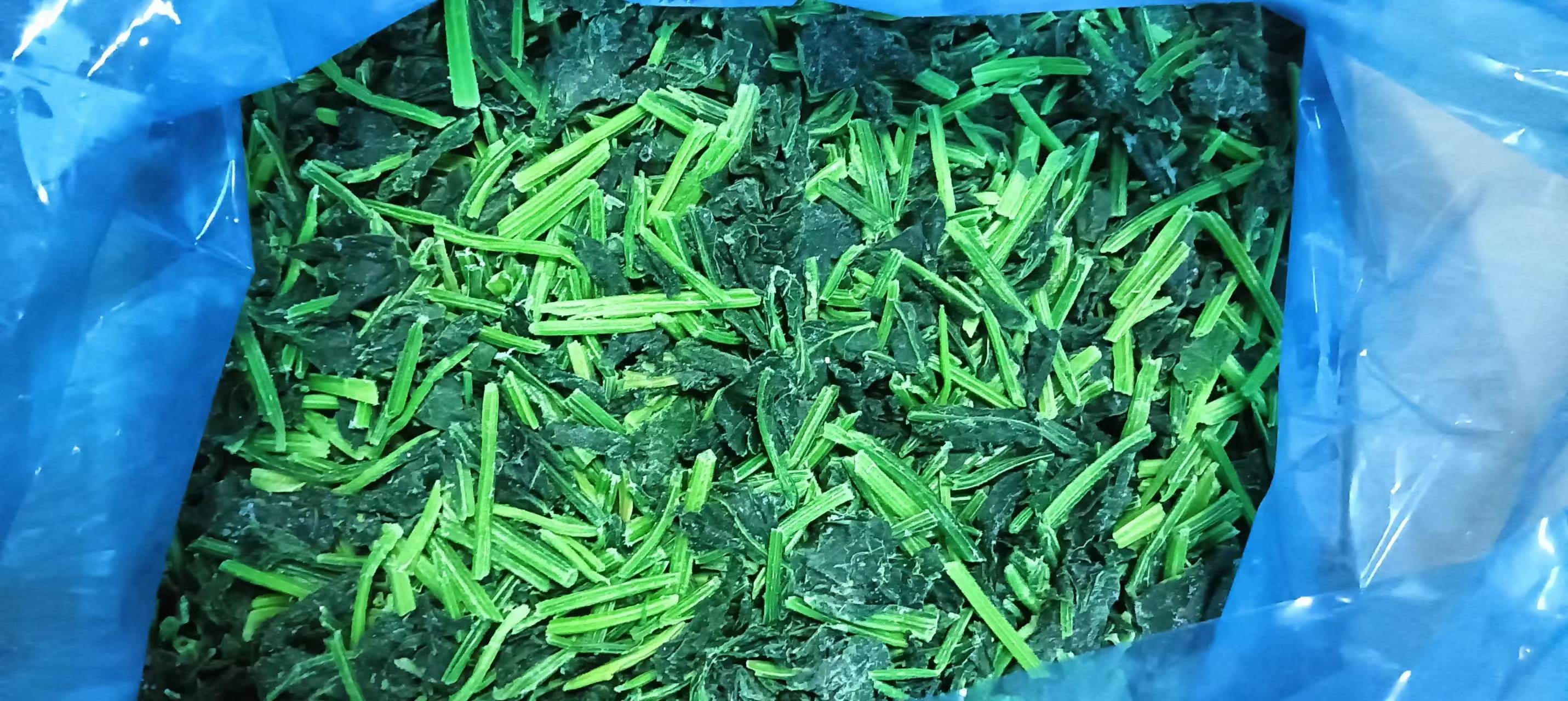 大叶菠菜烹饪成品展示