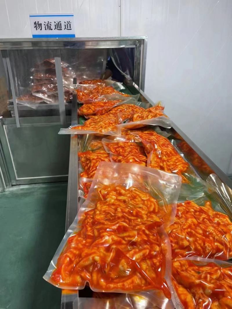 无骨鸡爪酸辣柠檬网红凤爪开袋即食凉菜预制菜批发