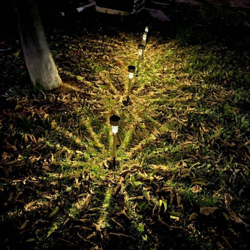 太阳能自动露营小管灯警戒防雨户外LED庭院景观草坪地插地