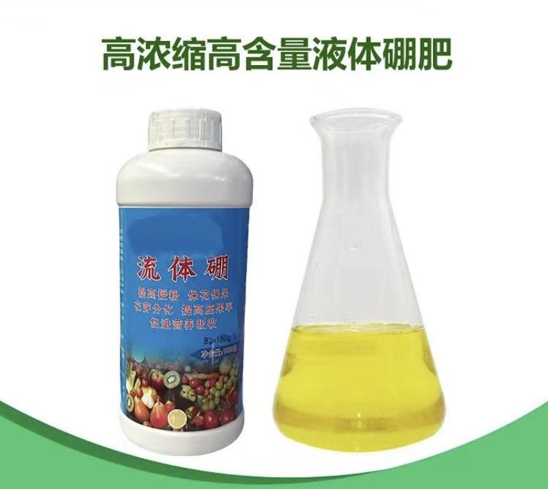 流体硼提高授粉保花保果促进花芽分化提高坐果率