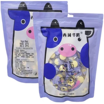 西域华腾原味奶贝奶片一袋238克厂家直接发货