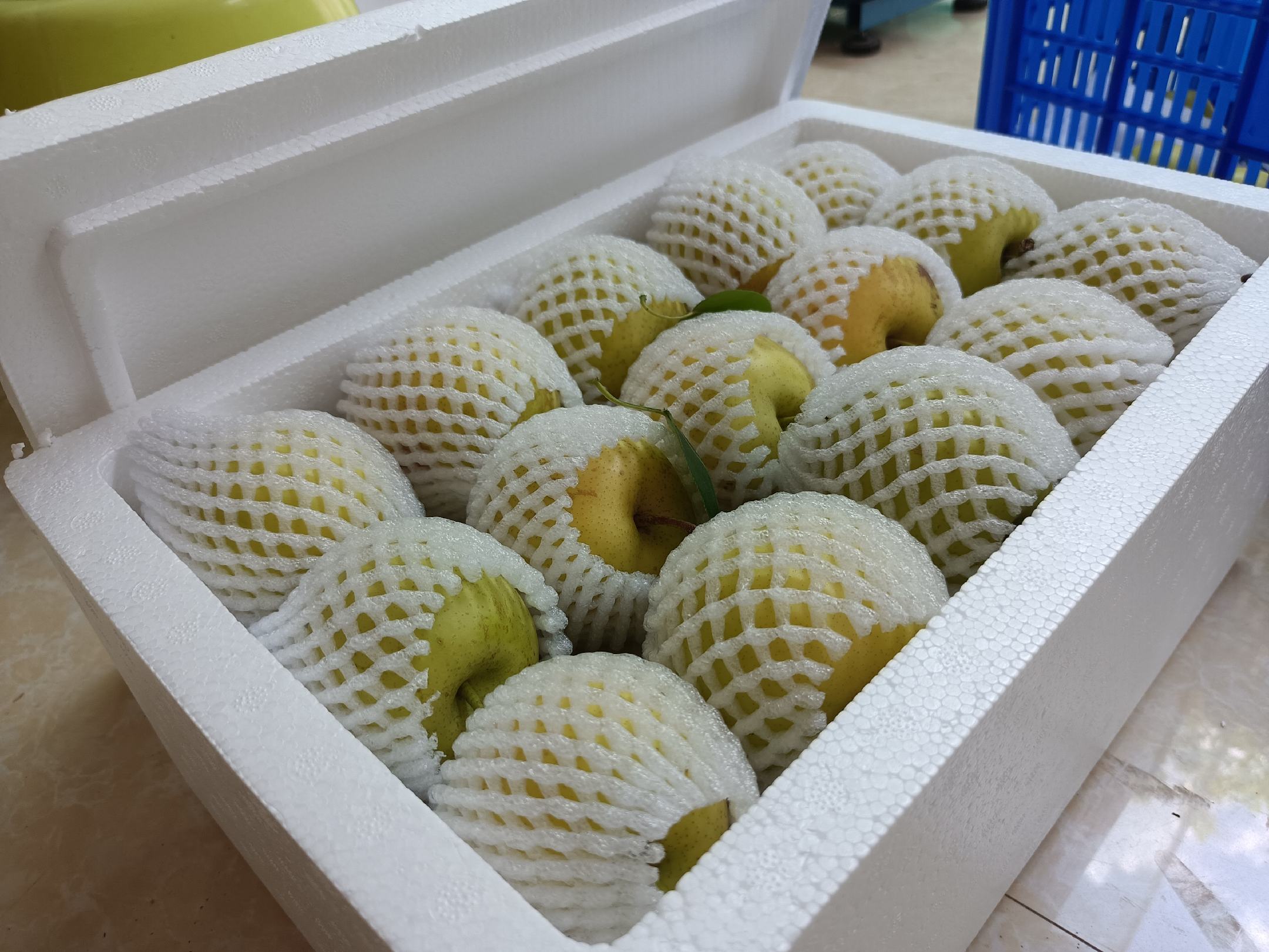黄澄澄鸭梨的品牌包装与电商销售