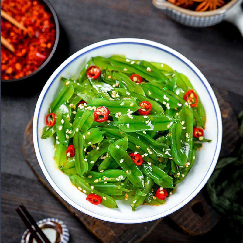 即食香辣海白菜裙带菜梗唇片开胃下饭菜多规格凉拌下饭小咸菜