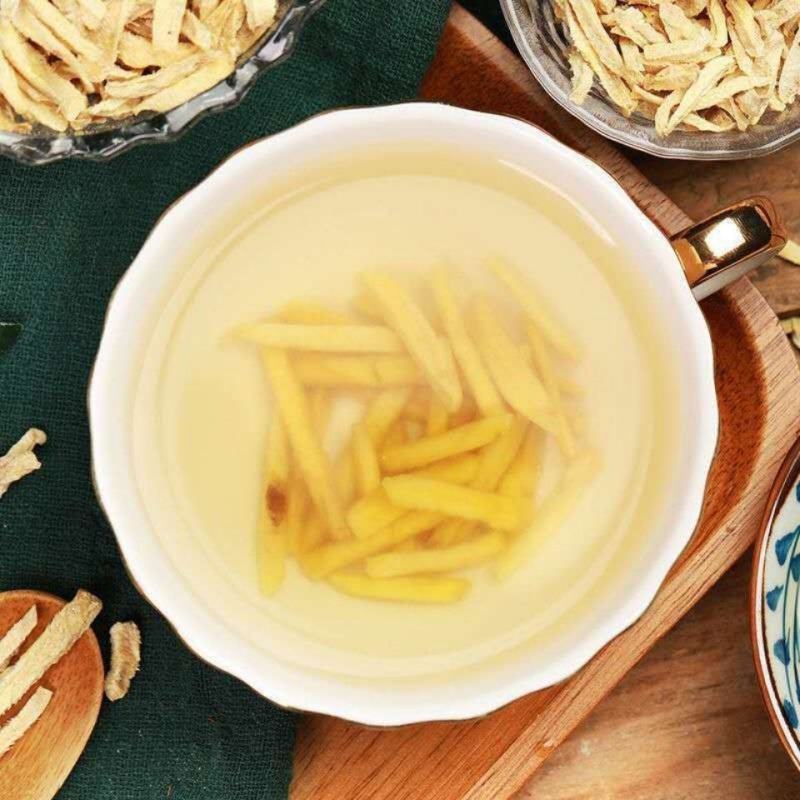 姜丝茶云南小黄姜干老姜丝泡姜茶原味干姜丝食用泡茶煮汤中药