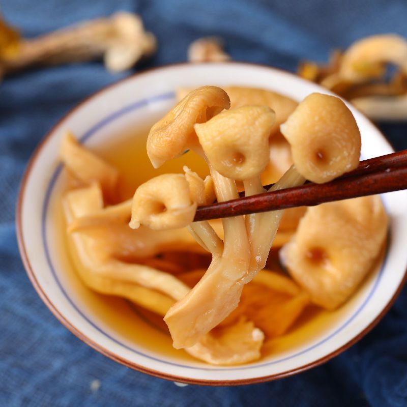 精选鸡油黄菌干货云南土特产黄金菇蘑菇菌菇包菌汤包黄丝菌煮