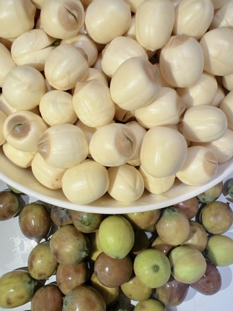 新鲜去心鲜白莲子纯手工基地大量供应发货