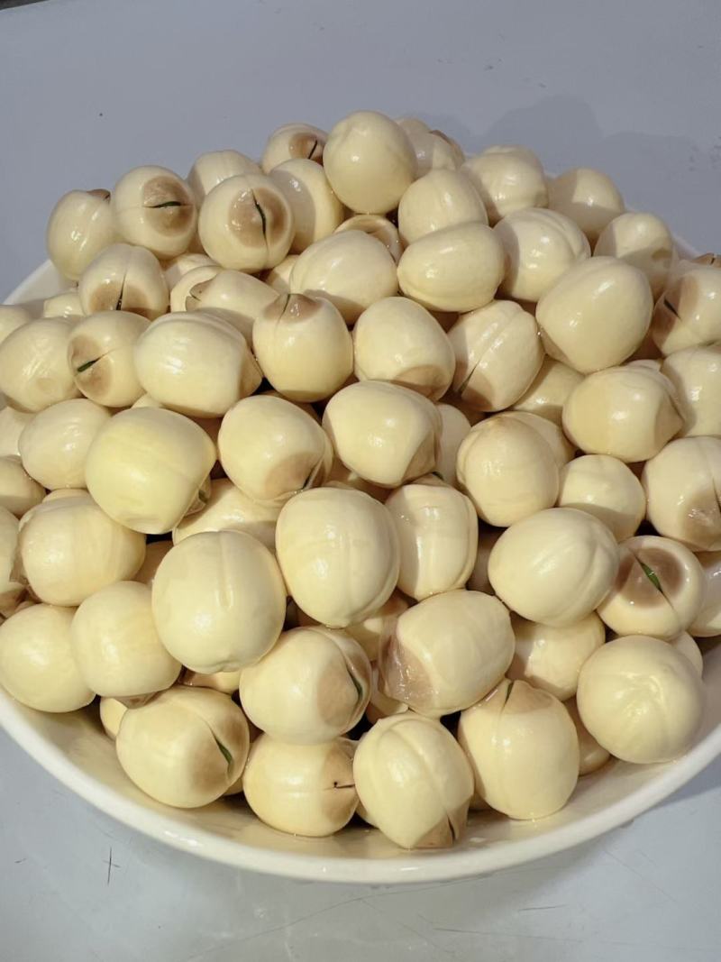 新鲜去心鲜白莲子纯手工基地大量供应发货
