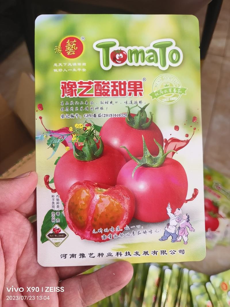 豫艺酸甜果番茄种子~抗病性强糖度12度以上酸甜爽口高品质