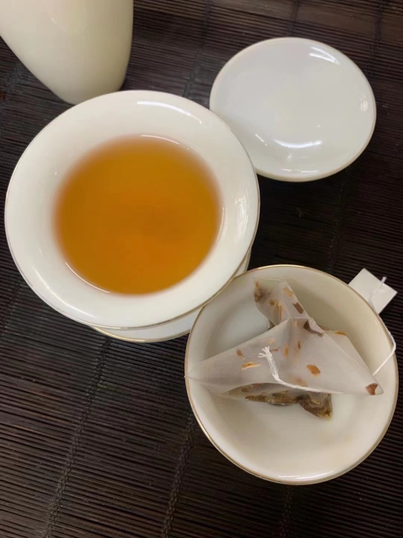真韩庄橘红茶养生茶泡袋装桔红茶一盒12包