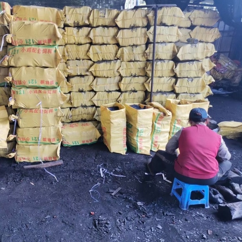 荔枝果木炭高温炭烧烤店商用家用无烟耐烧（可一件代发批发）