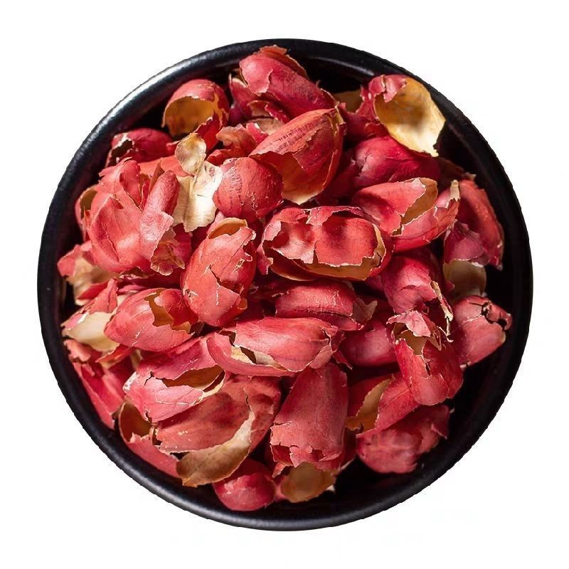 花生衣花生皮花生红皮大片生剥红衣红色花生皮血小板花生衣