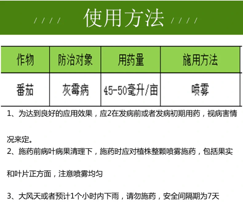 45%异菌脲氟啶脲灰霉病菌核病