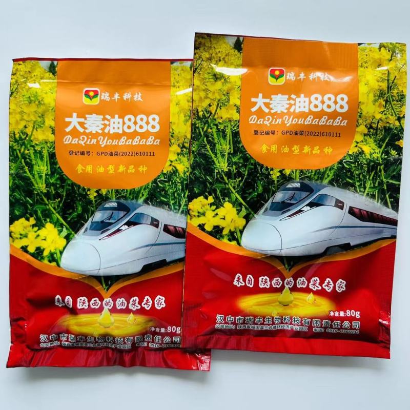 油菜种子食用油型油菜种子产量高含油量高抗病抗倒性强籽粒大