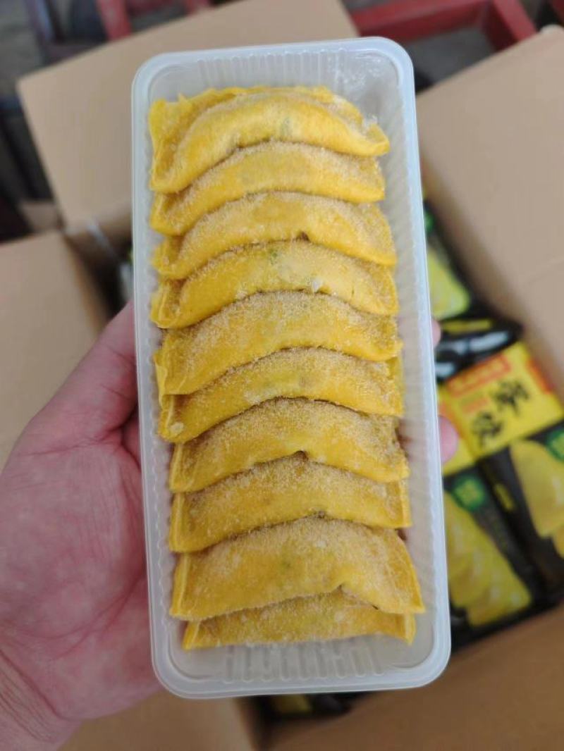 山东临沂马蹄蛋饺品质保证全国接单冷链直达