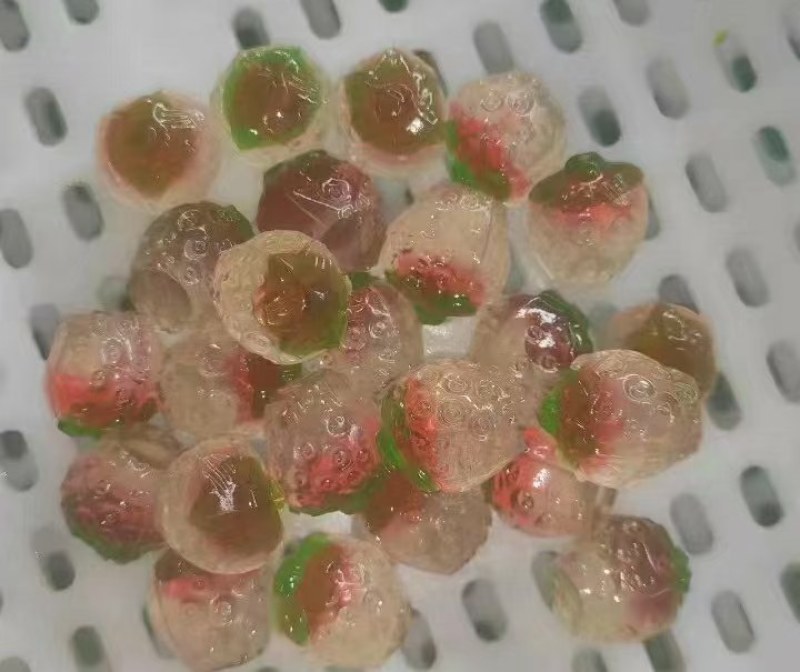 水晶立，果汁软糖