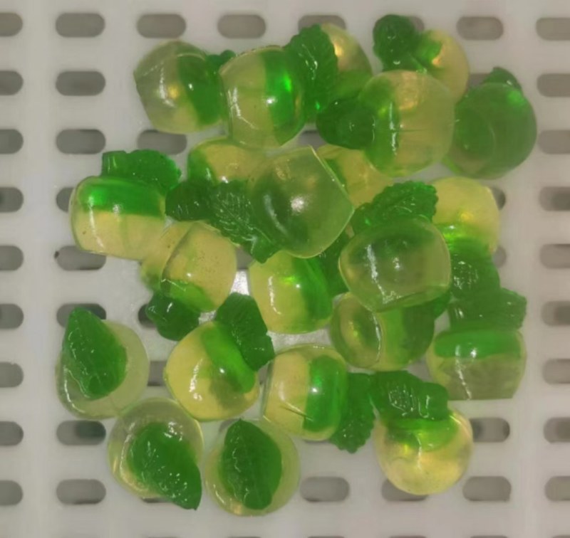 水晶立，果汁软糖
