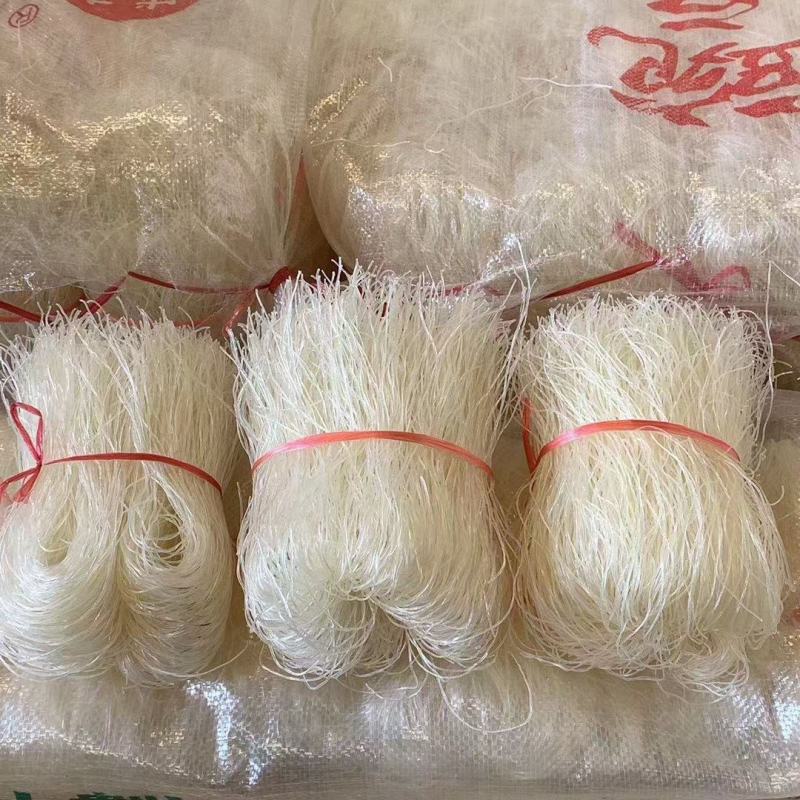 豌豆粉丝不浑汤手工粉丝火锅粉丝跑江湖展销地摊豌豆粉丝