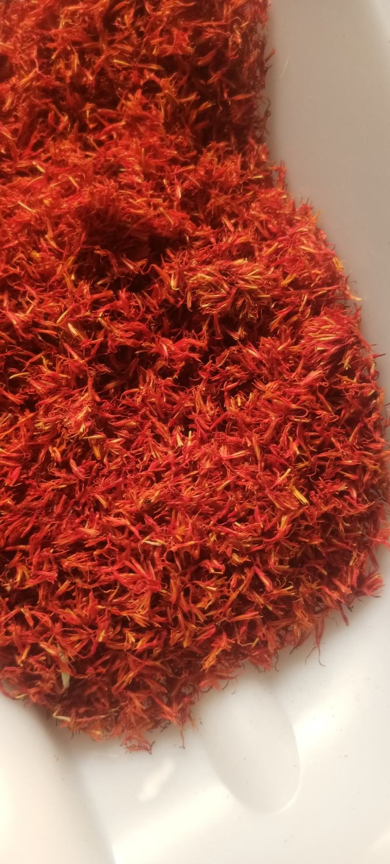 红花新疆红花实物拍摄纯净货量大从优产地直销，
