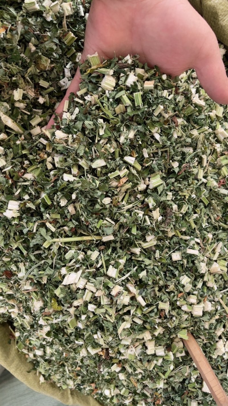 益母草中药材批发零售条子机压件切断各种规格