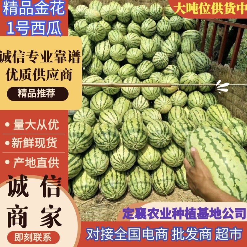 山西金花西瓜金花1号大量供货中包熟包甜价格实惠